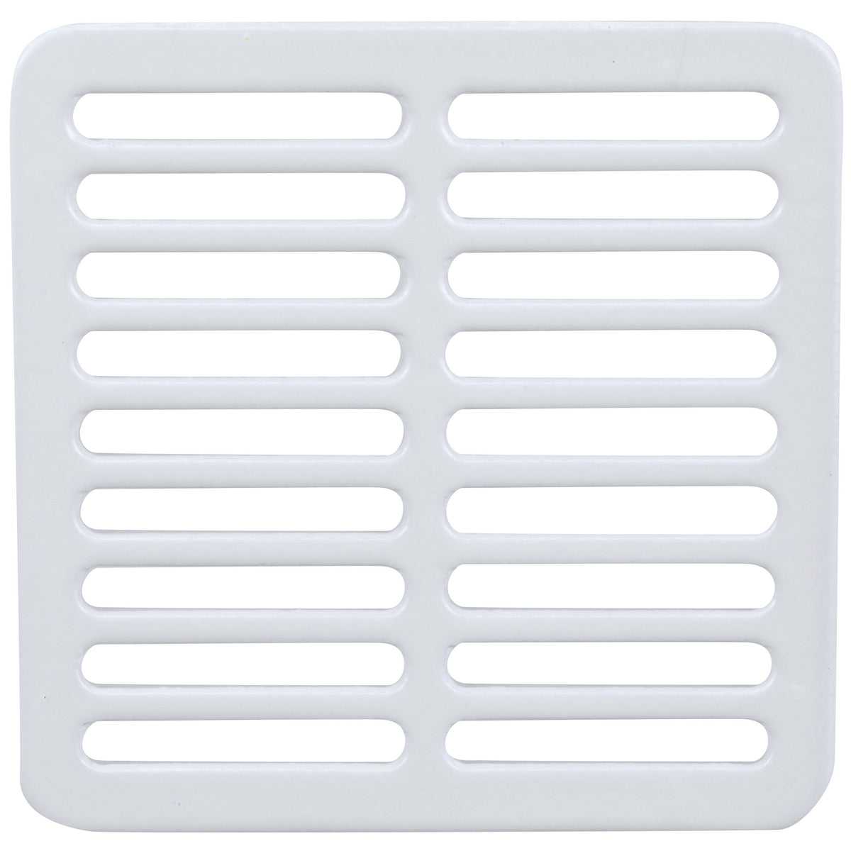 Zurn JP2375 12" Full Floor Sink Grate, Enameled Cast Iron, Full JP2375-F