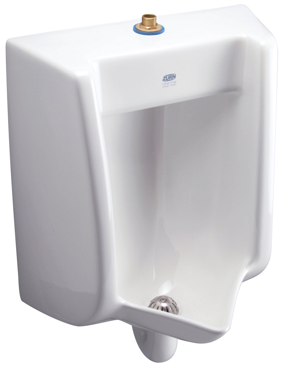 Zurn Omni-Flo Ultra Low Consumption Urinal, 0.125-1.0 GPF, Top Spud, ADA Compliant, White Vitreous China Z5755-U