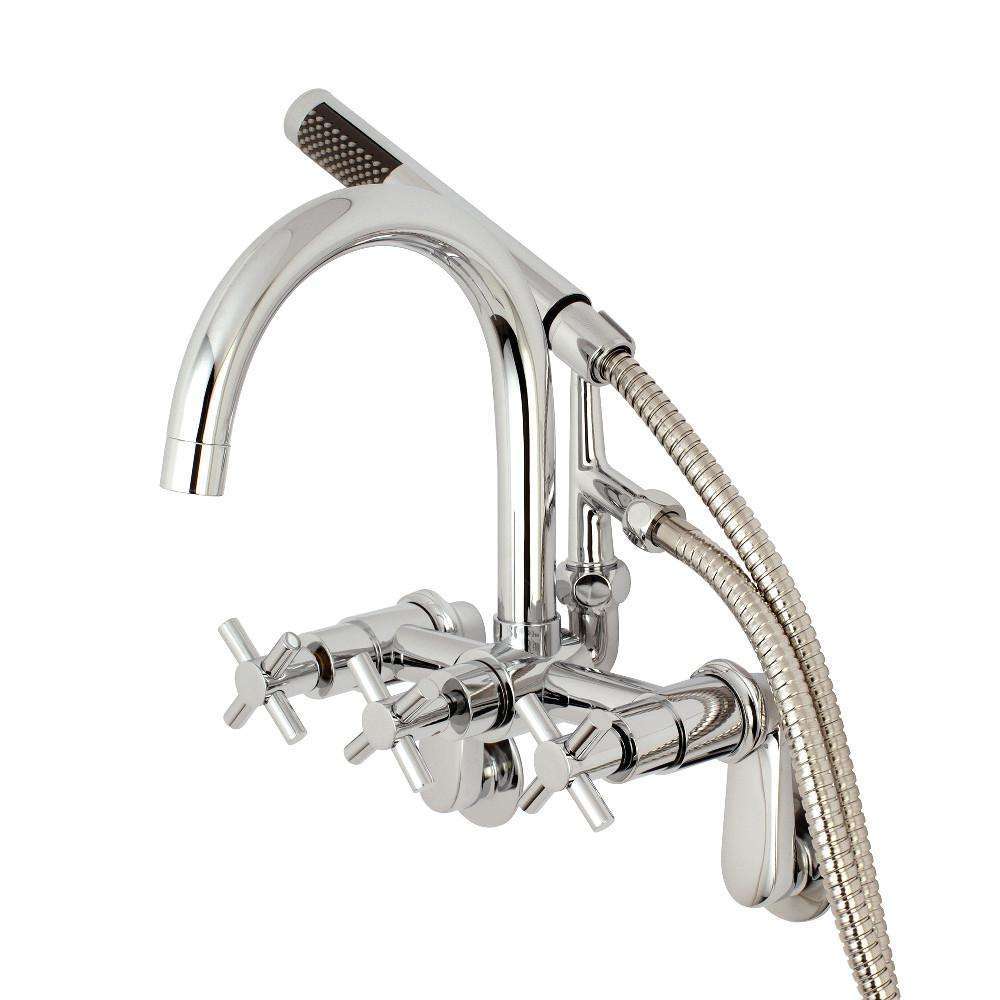 Add-A-Shower Kit for Clawfoot Tub in Chrome - Danco