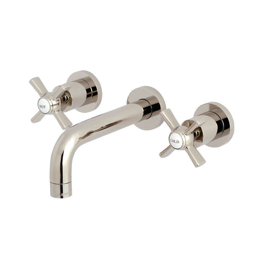 Kingston KS8126ZX Millennium 2-Hnd Wall Mount Bath F Nickel