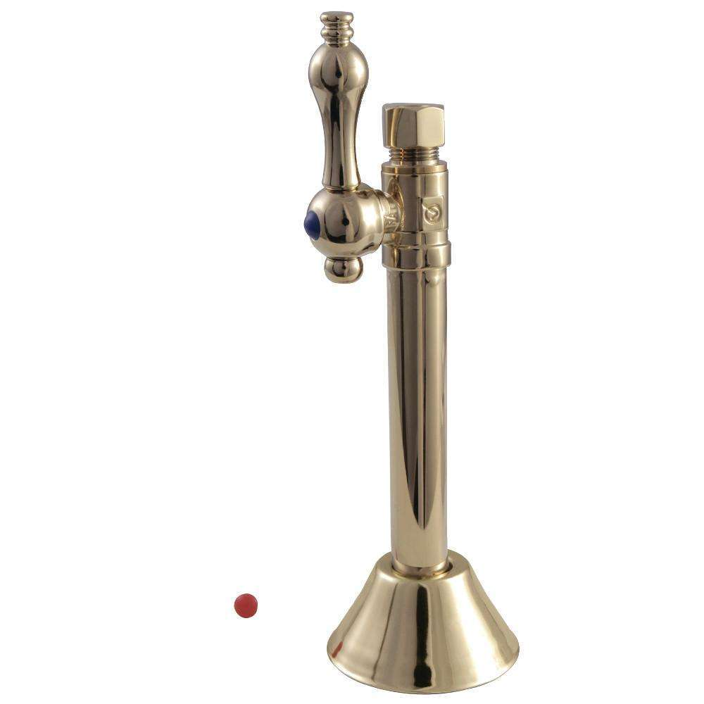 Kingston CC83252 Sweat, 3/8" O.D. Comp Straight Shut-off V