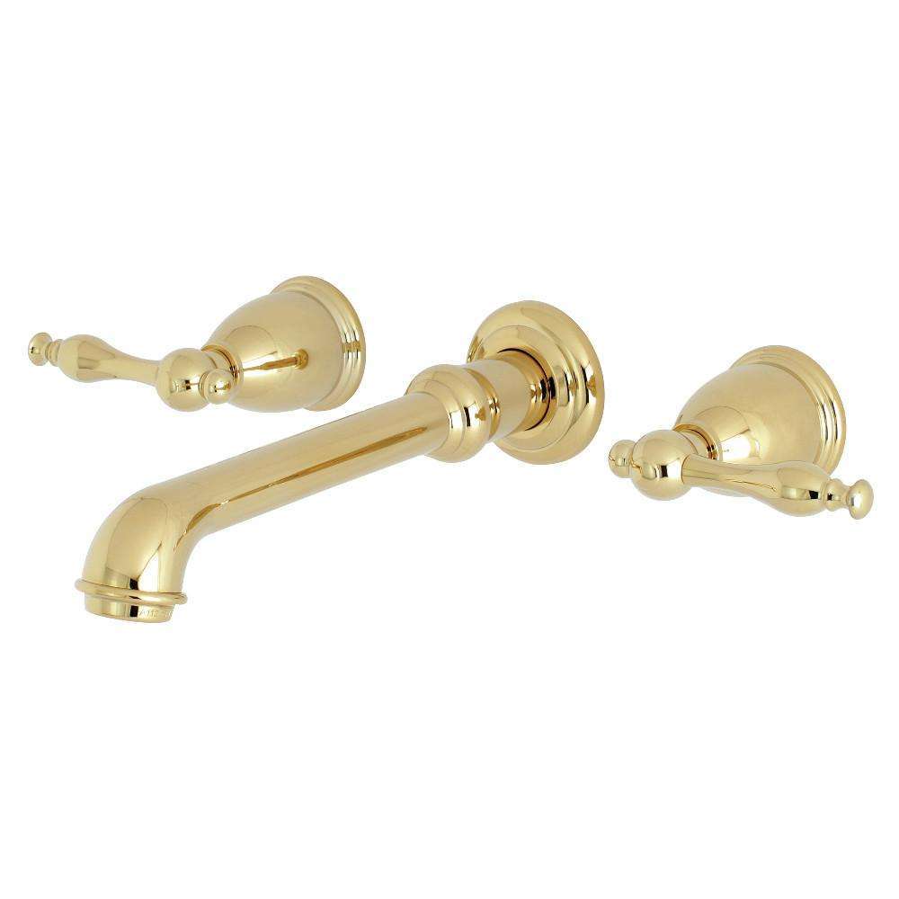 Kingston KS7122NL 8" Center Wall Mount Bath Faucet