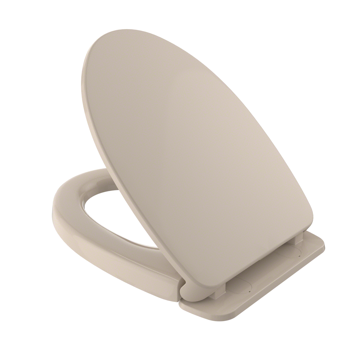 TOTO SoftClose Non Slamming, Slow Close Elongated Toilet Seat and Lid, Bone SS124#03