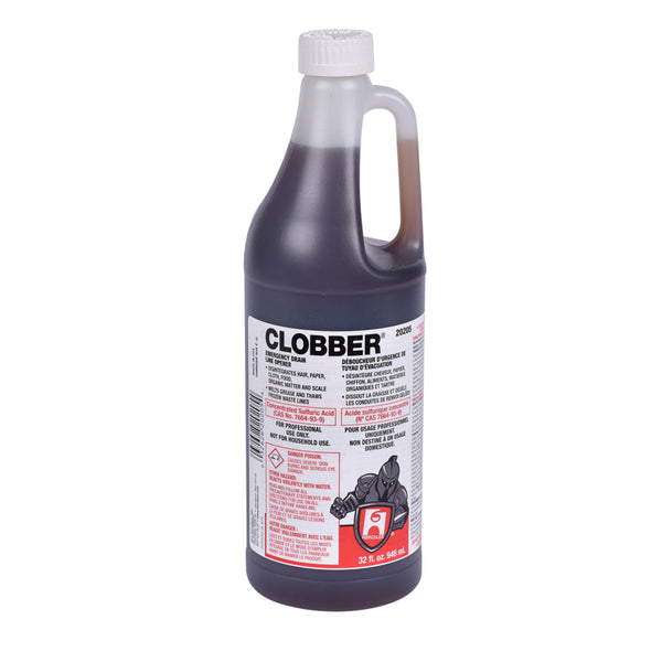 Clobber Drain and Waste System Cleaner 32 Oz