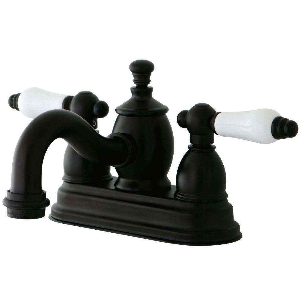 Kingston Brass KS7105PL 4 in. Centerset Bath Faucet Bronze
