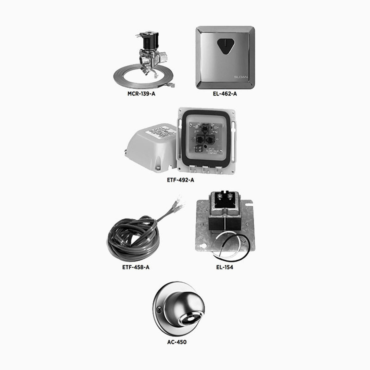 Sloan MCR216 CP Wall Mount Shower System W/Ac450 3375020