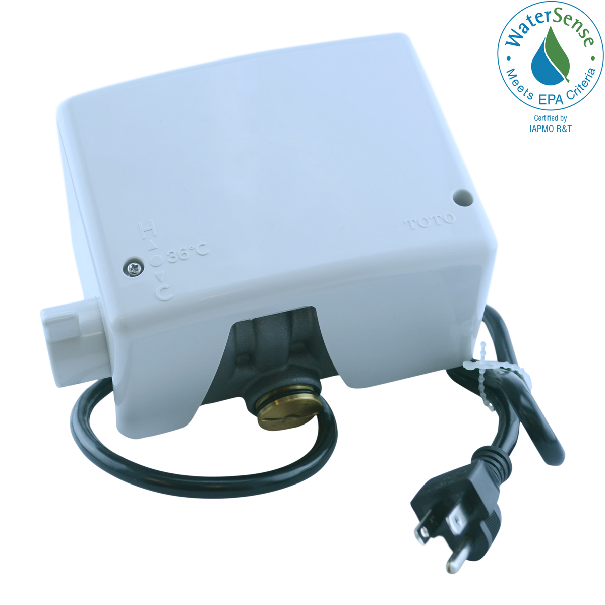 TOTO ZN 1.1 GPM Electronic Touchless Bathroom Faucet Controller with SAFETY THERMO Thermostatic Mixing Valve TLP01702U