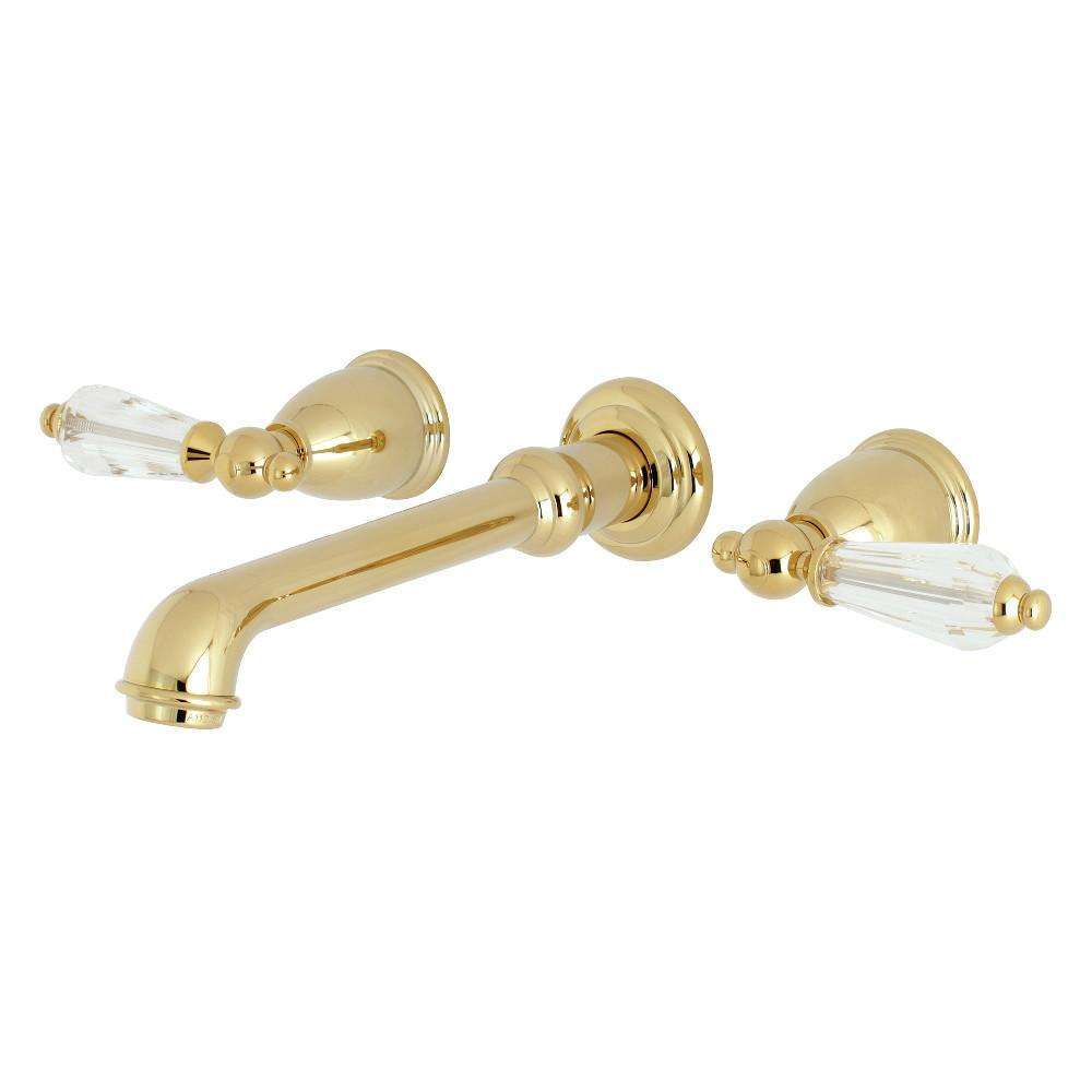 Kingston KS7122WLL 8" Center Wall Mount Bath Faucet