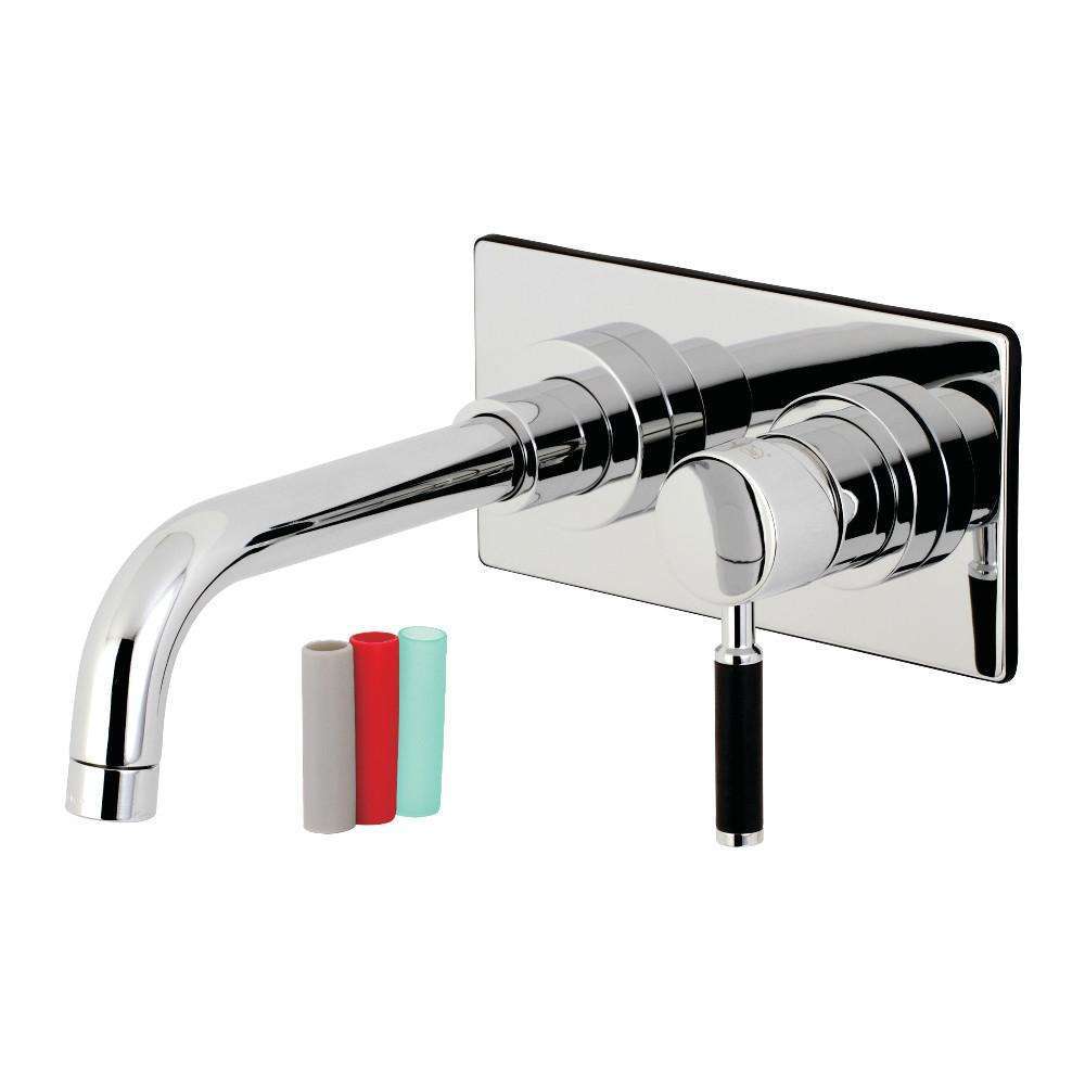 Kingston KS8111DKL Kaiser Sg-Hnd Wall Mount Bath Faucet