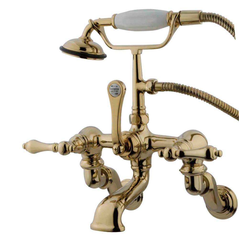 Kingston Brass CC457T2 Vintage Wall Mount Tub Filler with