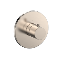 TOTO Round Three-Way Diverter Shower Trim, Brushed Nickel TBV01104U#BN