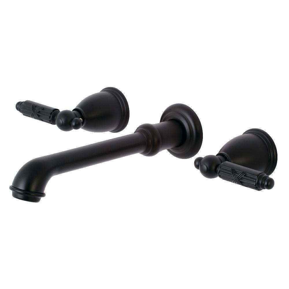 Kingston KS7120GL 8" Center Wall Mount Bath Faucet, Matte