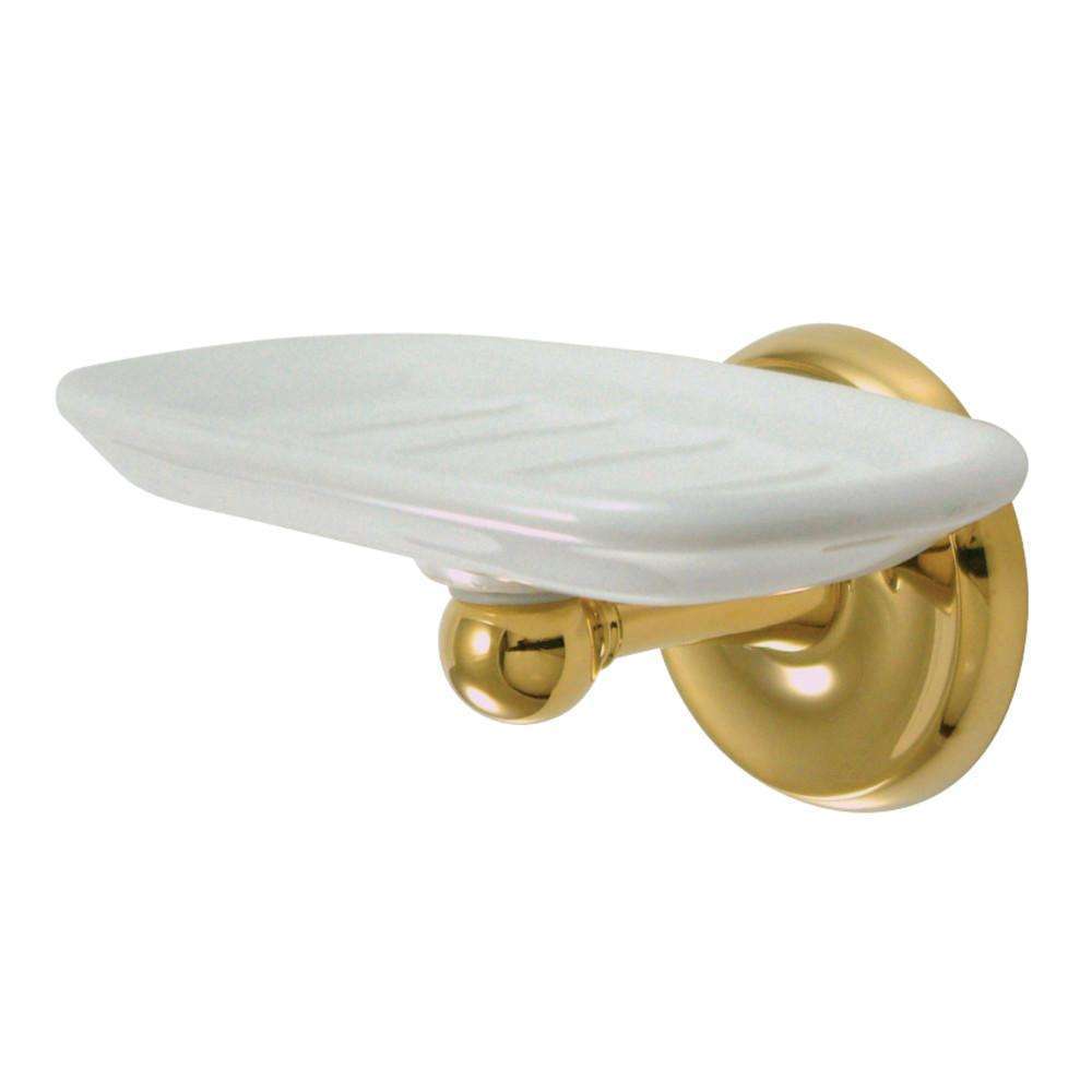 Kingston Brass BA315PB Soap Dish, Polished Brass