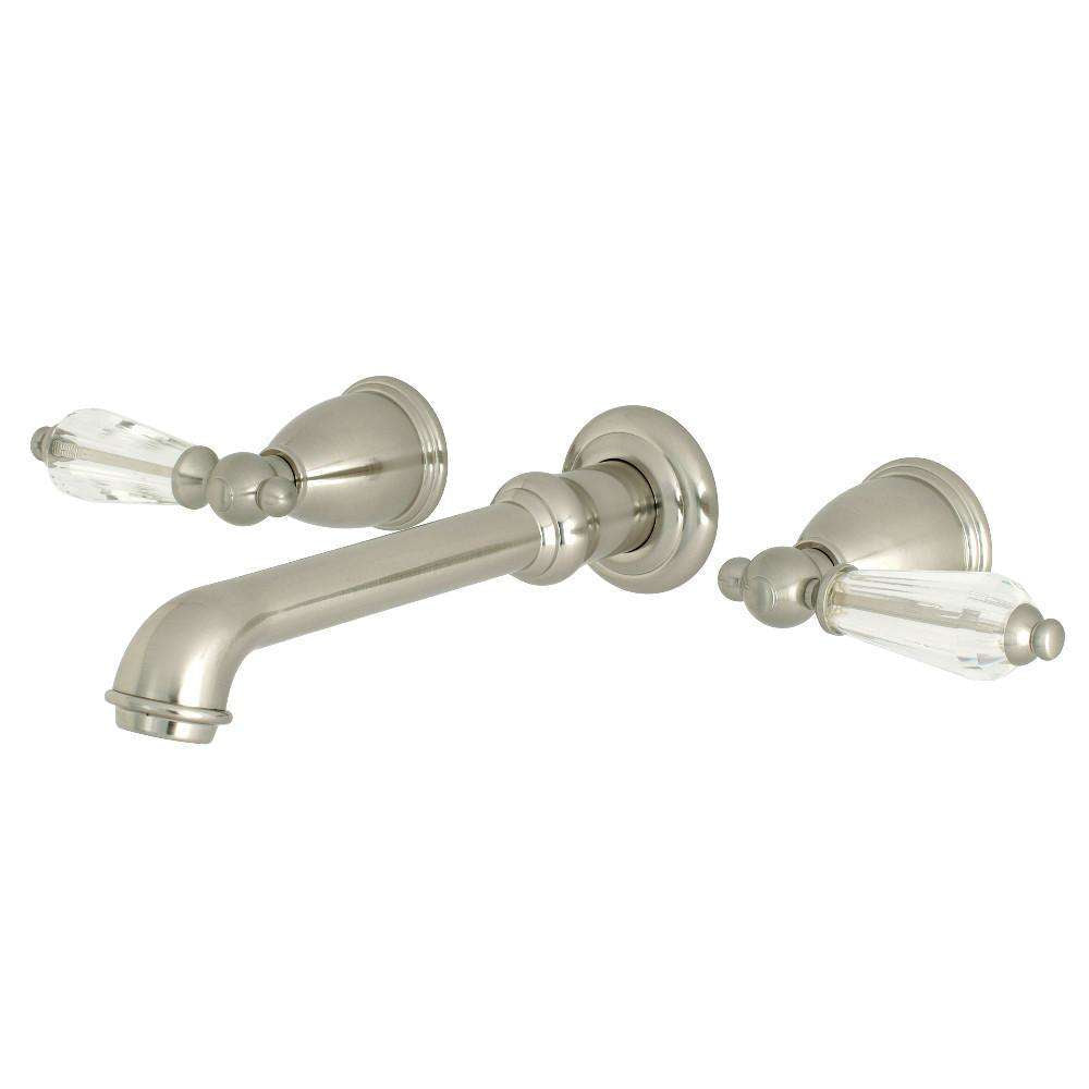 Kingston KS7128WLL Wilshire Two-Hnd Wall Mount Bath Faucet