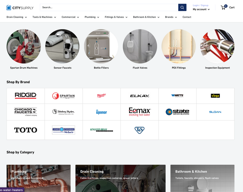 Explore the Best in Plumbing with City Supply Co.’s Extensive Online Catalog