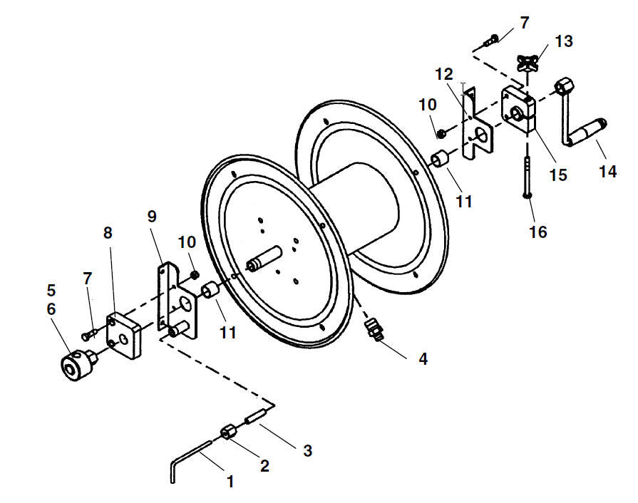 RIDGID 85910 Bolt 5/16ʺ - 18 x 11/4ʺ, for KJ-3100 Water Jetter and 1224 Threading Machine