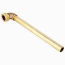 Sloan F-15-A 3/4" Slip Joint Elbow and Tail Rough Brass, 9