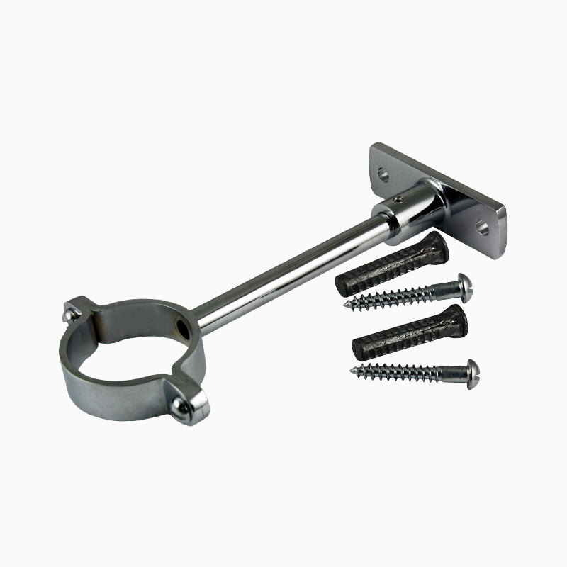 Sloan J312A Tube Support, Brushed Stainless