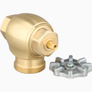 Sloan H-730-A-G 3/4" Wheel Handle Control Stop for Ground Joint Tail Rough Brass