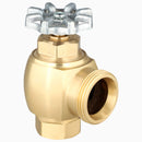 Sloan H-730-A-G 3/4" Wheel Handle Control Stop for Ground Joint Tail Rough Brass