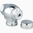 Sloan NH-710-A-G-S 1" Screwdriver Control Stop NPSM for Ground Joint Tail with Cap Naval Brass