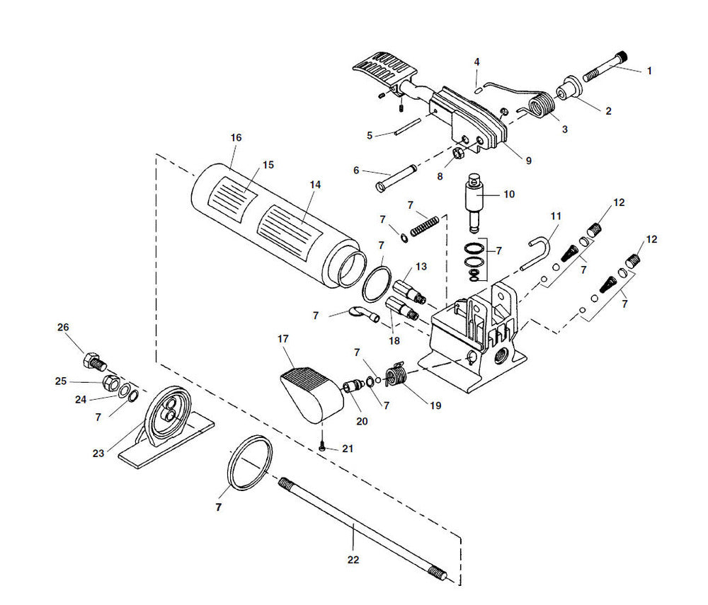 RIDGID 63747 Locking Pin, for 258 Power Pipe Cutter and 258XL Power Pipe Cutter