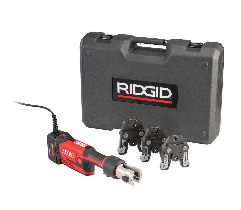 RIDGID 67198 RP 351 Corded Press Tool Kit with ProPress Jaws (1/2" - 1")