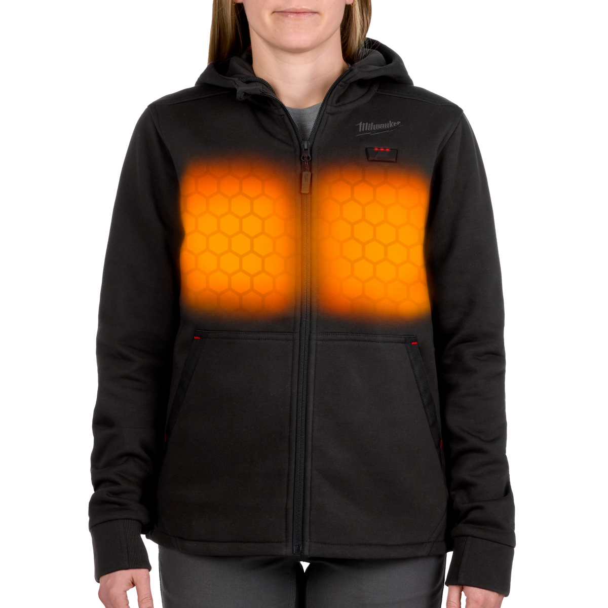Milwaukee F200B-212X M12 Women's Heated Hoodie - Black 2X