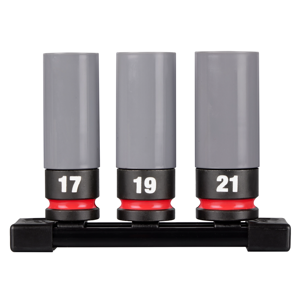 Milwaukee 49-66-7830 SHOCKWAVE Impact Duty 1/2 Drive Metric 3PC Lug Nut Wheel Socket Set