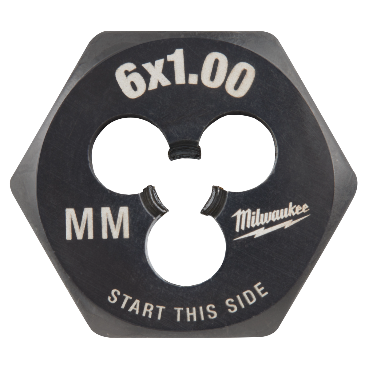 Milwaukee 49-57-5336 M6-1.00 mm 1-Inch Hex Threading Die