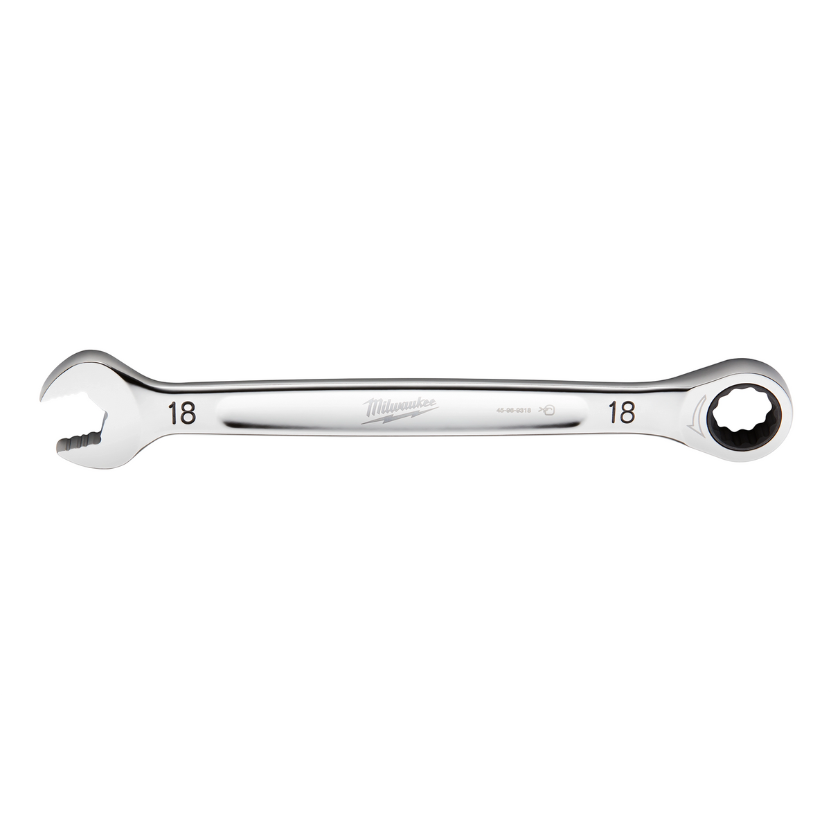 Milwaukee 45-96-9318 18mm Metric Ratcheting Combination Wrench