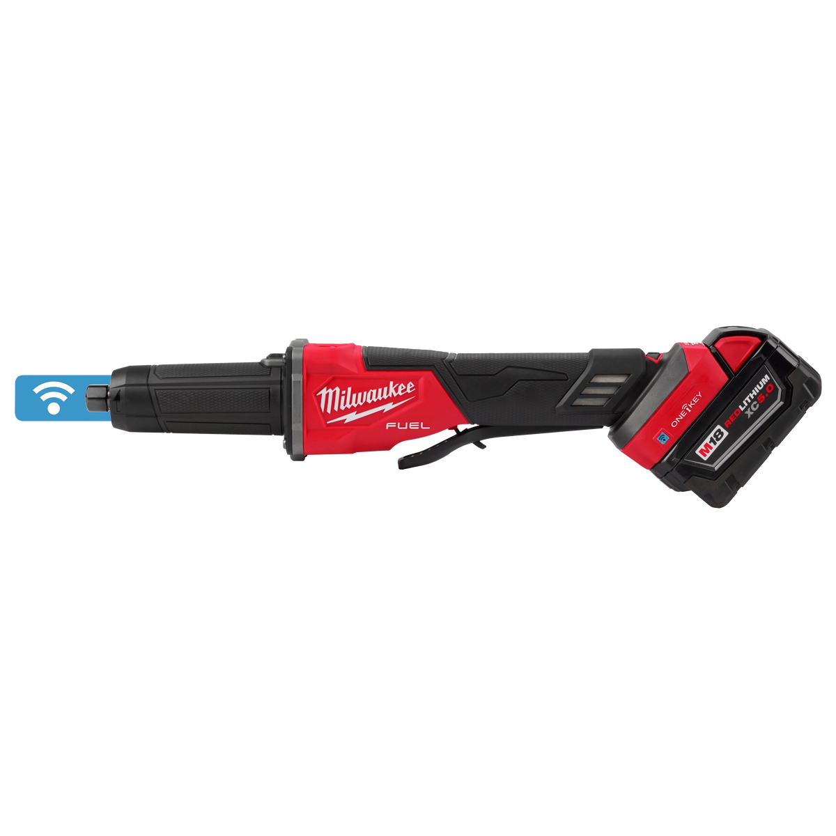Milwaukee 2984-20 M18 FUEL Variable Speed, Braking Die Grinder, Paddle Switch w/ ONE-KEY