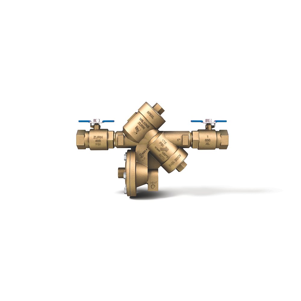 Zurn 112-975XL 1-1/2" Backflow Preventer - Reduced Pressure Principle Assembly, Non-Potable
