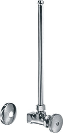 Chicago Faucets 1004-ABCP Lead-Free Angle stop with supply tube, Brass