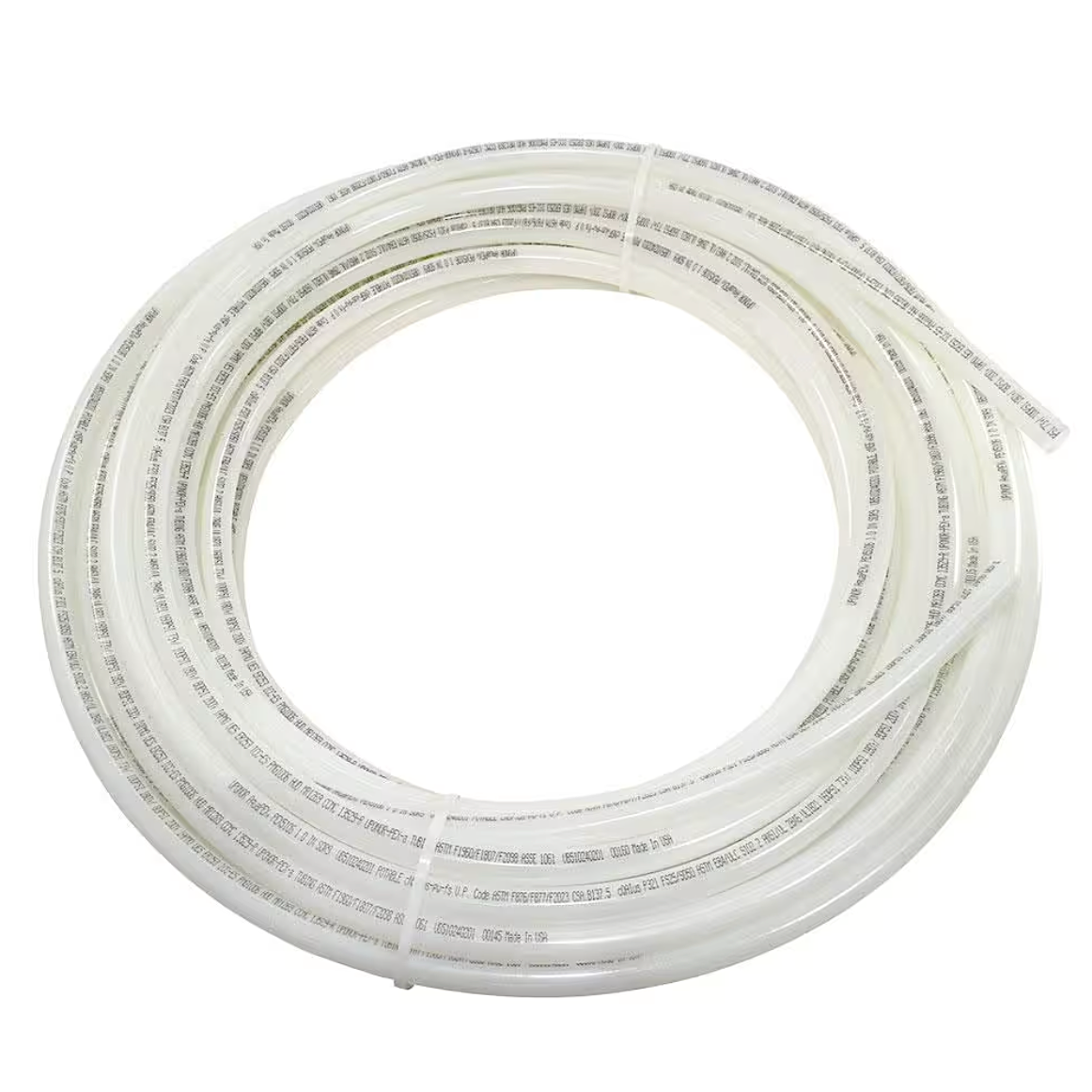 Uponor F1040500 AquaPEX White 1/2" PEX-a Tubing, 100 ft Coil