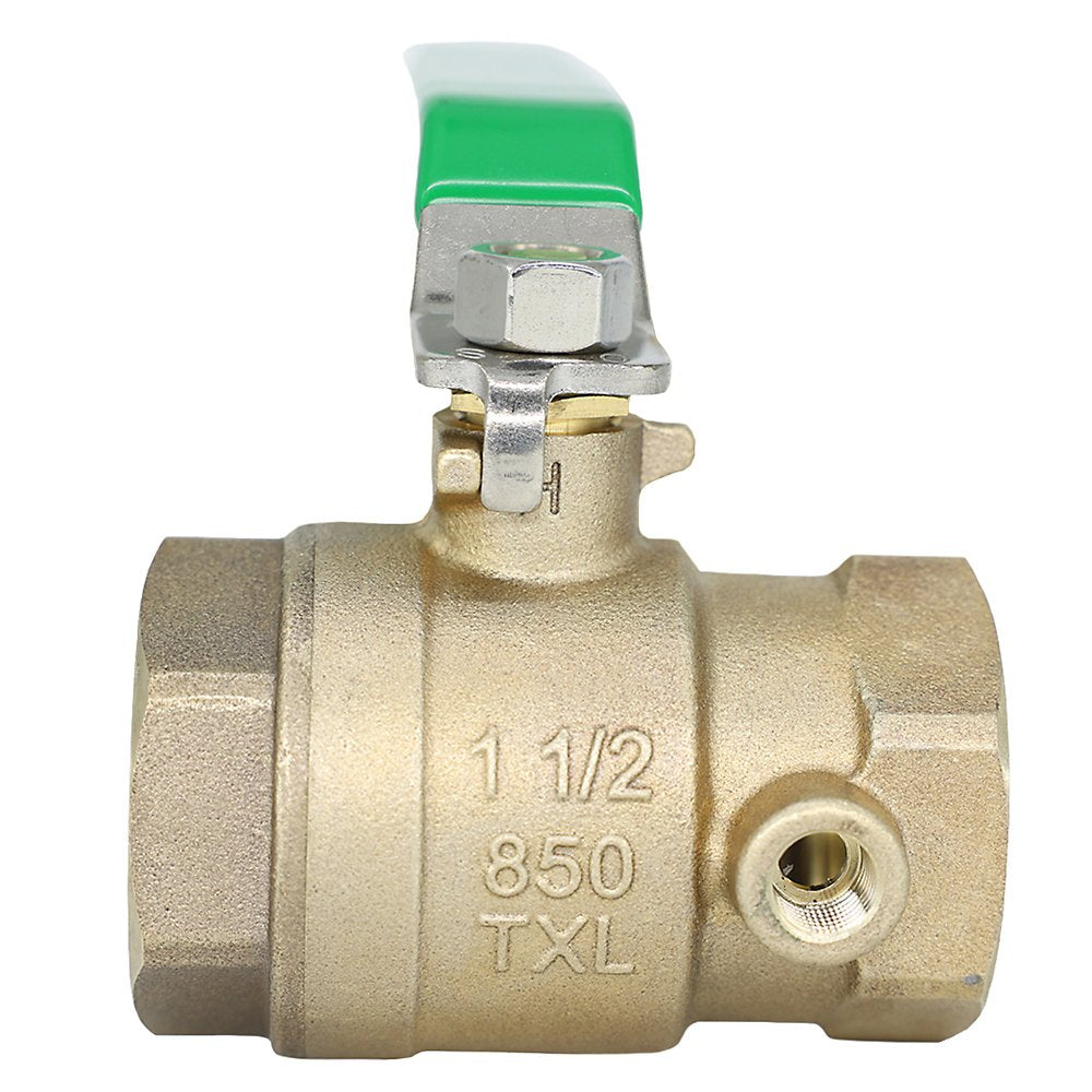 Zurn 2-850TXL Lead-Free Ball Valve - Bronze, Full Port, Lead-Free Bronze, FNPT