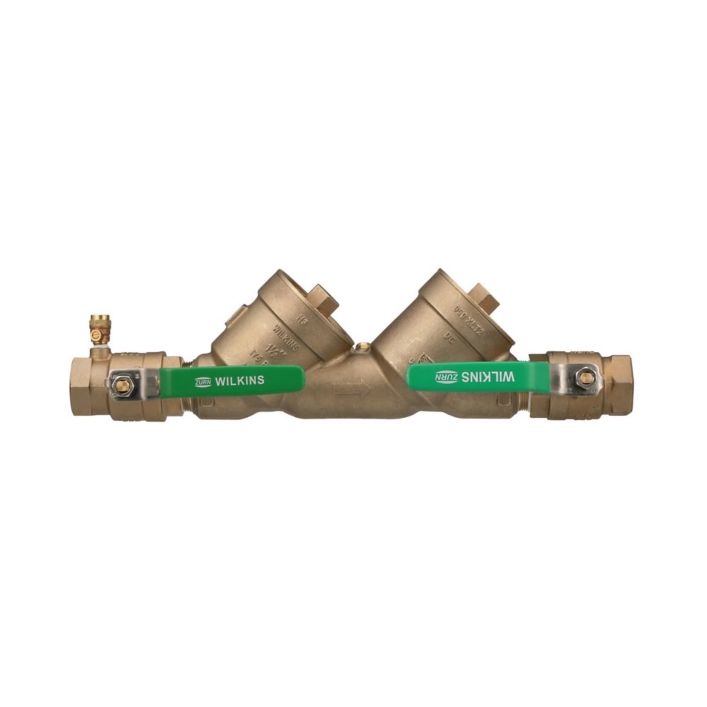 Zurn 12-950XLT2 1/2" Lead-Free Backflow Preventer - Double Check Valve Assembly with Top Access