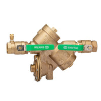Zurn 112-975XL2 1-1/2" Lead-Free Backflow Preventer - Bronze Reduced Pressure Principle Assembly
