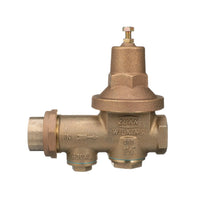 Zurn 112-600XLHR 1-1/2" Lead-Free Water Pressure Reducing Valve with Removable Integral Strainer