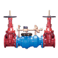 Zurn 12IN-350DA Lead-Free Backflow Preventer - Ductile Iron Double Check Detector Assembly