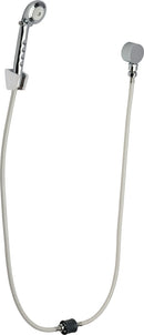 Chicago Faucets 150-ADPVCW Auto-Drain® hose and hand spray, 2.5 GPM