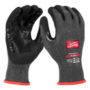 Milwaukee 48-73-6956 Cut Level 5 High Dexterity Nitrile Dipped Gloves w/ WEAR-DEFENSE Protection - XS (Pack of 6)