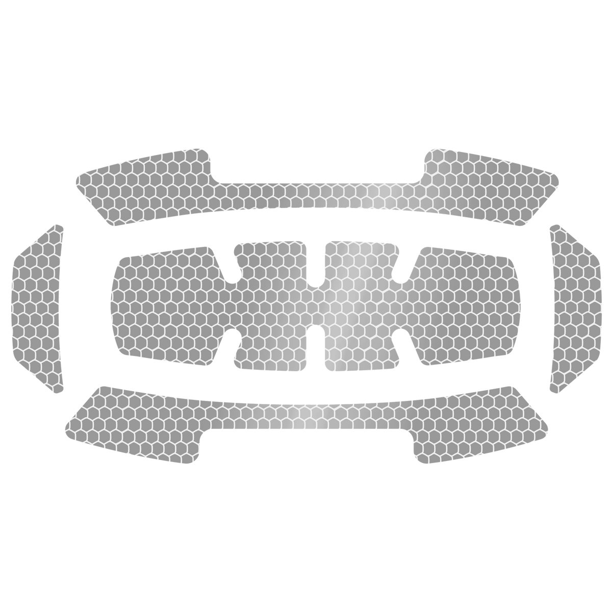 Milwaukee 48-73-4600B 20 PACK 5PC BOLT Reflective Sticker Set - Silver