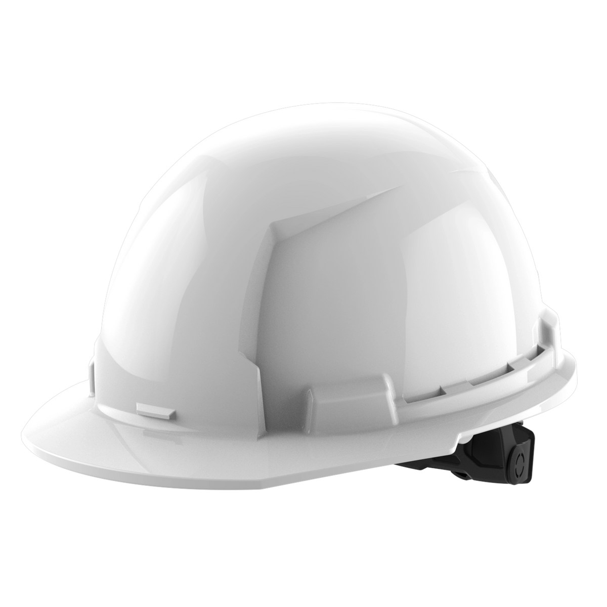 Milwaukee 48-73-1120 BOLT White Front Brim Hard Hat w/6pt Ratcheting Suspension (USA) - Type 1, Class E (Pack of 5)