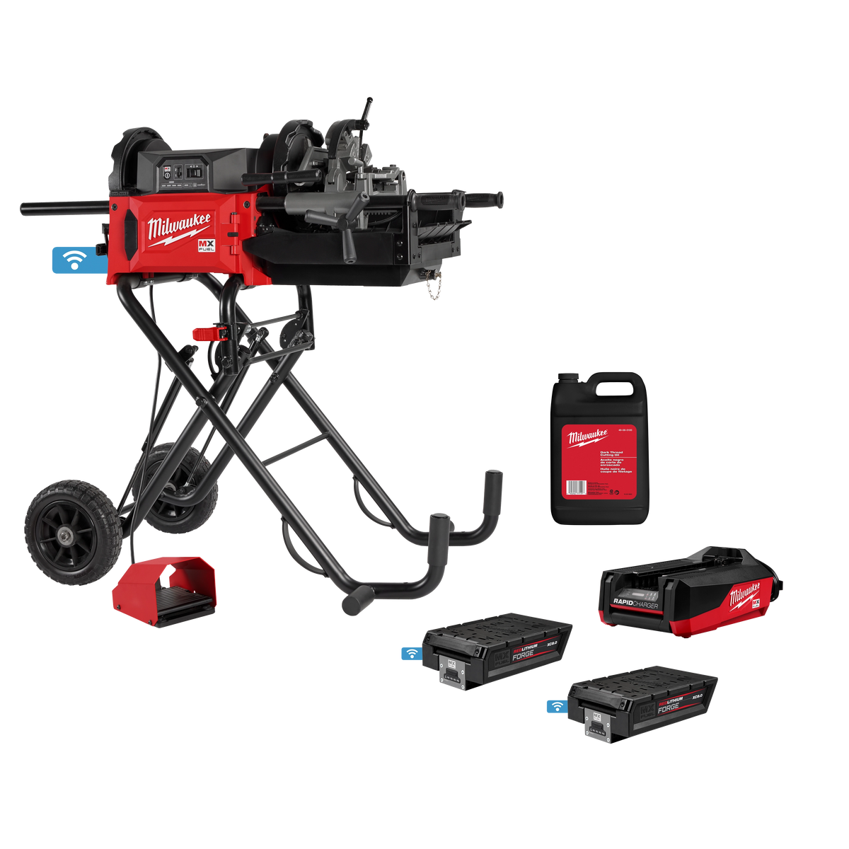 Milwaukee MXF512-2XC MX FUEL Pipe Threading Machine
