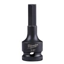 Milwaukee 49-66-5142 SHOCKWAVE Impact Duty Lineman's 1/2" Drive 3/8" Hex Bit Socket