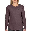Milwaukee F552P-2X Women's FREEFLEX Hybrid Tee - Long Sleeve Purple 2X
