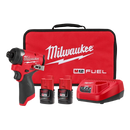 Milwaukee 3453-22 M12 FUEL 1/4" Hex Impact Driver Kit
