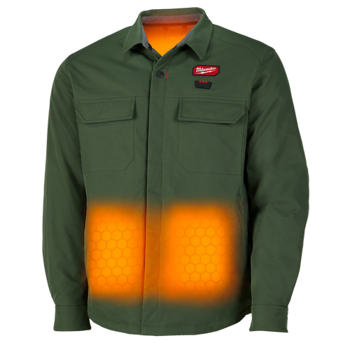 Milwaukee M103E-212X M12 Shirt Jacket - Green 2X