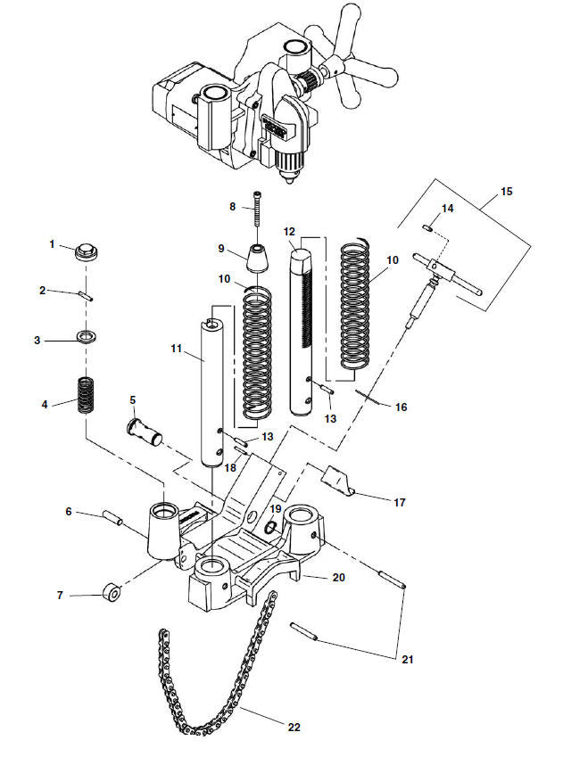 RIDGID 77262 Plunger Stop, for HC-300 Hole Cutting Tool